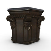 Gardenstone Tuscan Hexagonal Planters Gardenstone Bronze